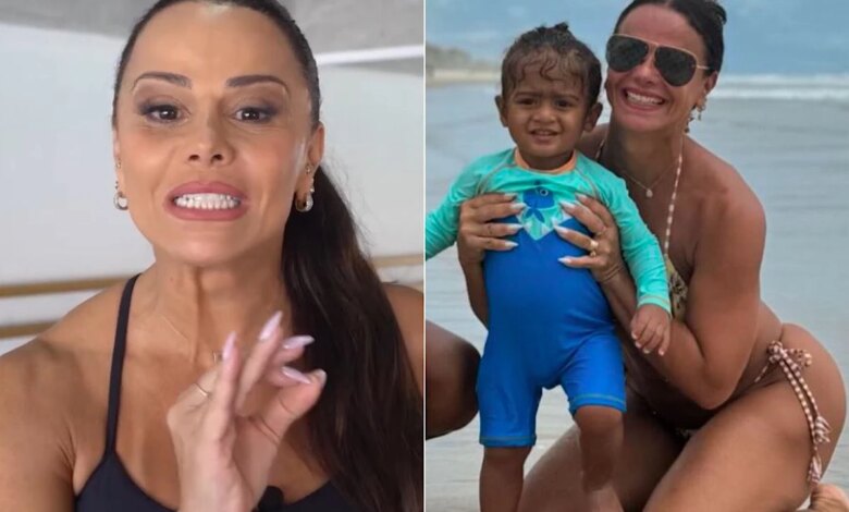 Filho de Viviane Araújo é alvo de duras críticas por causa da aparência; atitude da atriz dá o que falar