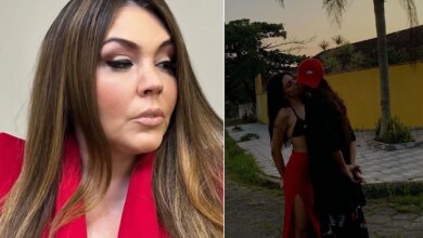 Filha de Simony assume o namoro com outra mulher e cantora toma atitude