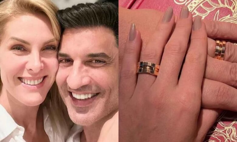 Edu Guedes inova ao pedir a mão de Ana Hickmann em casamento e conta como foi: ‘Dividido em dois’