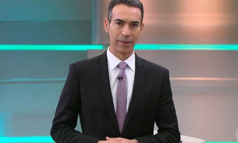 Saída de César Tralli para outro programa da Globo derruba a audiência do Jornal Hoje