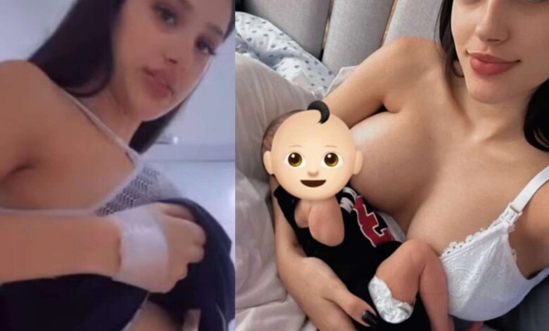 Bia Miranda debocha de haters por mostrar como está a sua barriga pós-parto