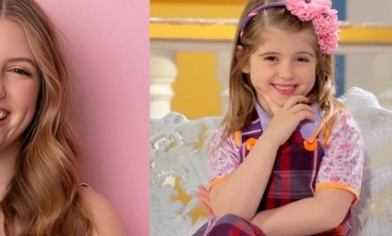 Lorena Queiroz, de Carinha de Anjo, já é uma adolescente e faz sucesso com outro trabalho