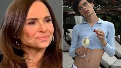 Croppeds, saias e biquíni: filho de Luiza Tomé dá o que falar com fotos nas redes sociais e atriz se pronuncia