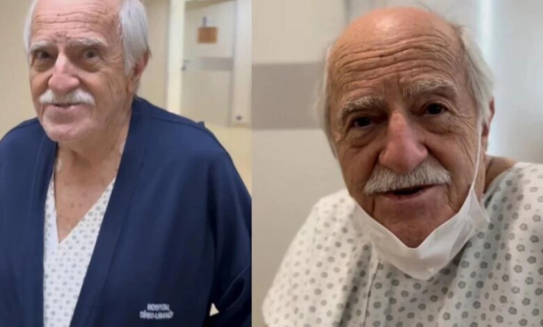 Aos 91 anos, Ary Fontoura se submete a cirurgia e compartilha detalhes com os fãs