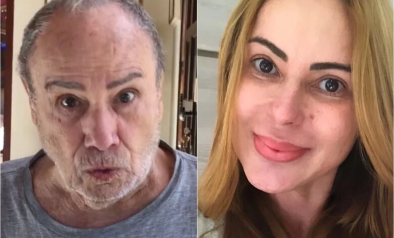 Mulher de Stênio Garcia fala sobre o casamento aberto e pega o marido de surpresa: ‘não estou sabendo disso’