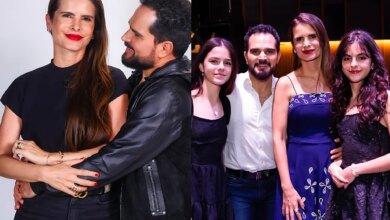 Como cresceram! Filhas gêmeas de Luciano Camargo chamam atenção pela beleza