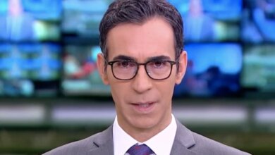 César Tralli entra ao vivo na Globo e dá a notícia mais triste da semana: ‘nossos sentimentos’