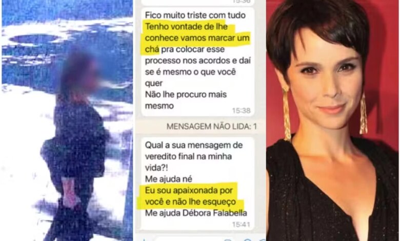 Cartas, invasão a camarim e perseguição: Débora Falabella vive dias terríveis nas mãos de stalker