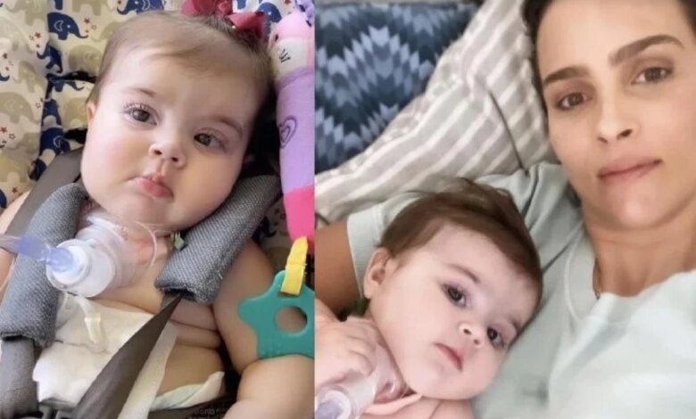 Letícia Cazarré comove com detalhes sobre saúde da filha: ‘A vi quase morrer em meus braços’