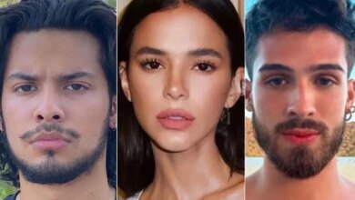 Ator de Besouro Azul fala sobre rumores de traição de Bruna Marquezine com João Guilherme: ‘Depois de um ano’