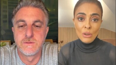 Após Dança dos Famosos, Huck faz comentário, e Juliana Paes responde: ‘cada um vê o que quer, né Luciano’