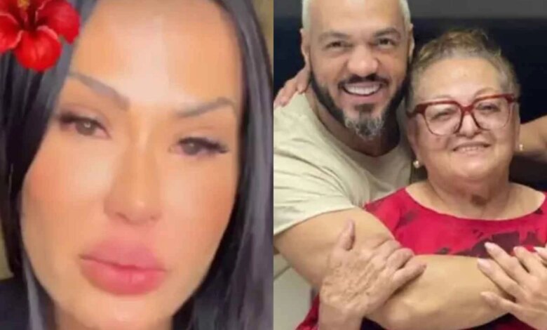 Gracyanne Barbosa tem algo a dizer para a mãe de Belo, sua ex-sogra