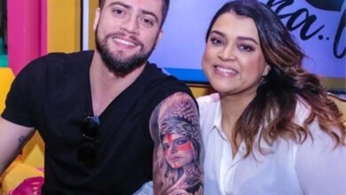 Rodrigo Godoy diz que ainda não removeu tatuagem de Preta Gil: ‘Estou organizando isso aí’