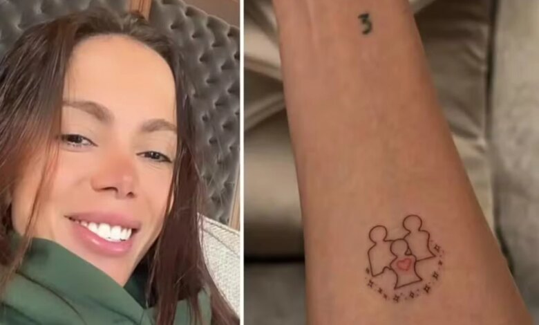 Anitta revela significado profundo de nova tatuagem: ‘Como vocês são doidos às vezes, né?’