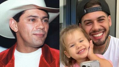 Zé Felipe deixa filha para trás e sai correndo ao vê-la ‘conversando’ com o espírito do falecido tio Leandro