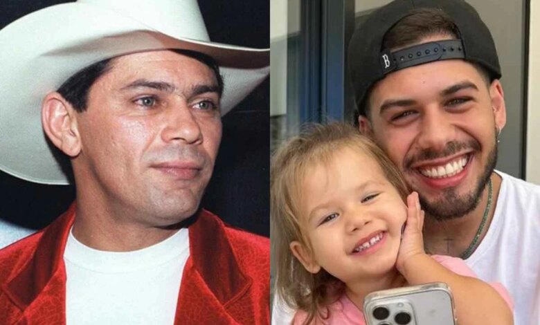 Zé Felipe deixa filha para trás e sai correndo ao vê-la ‘conversando’ com o espírito do falecido tio Leandro