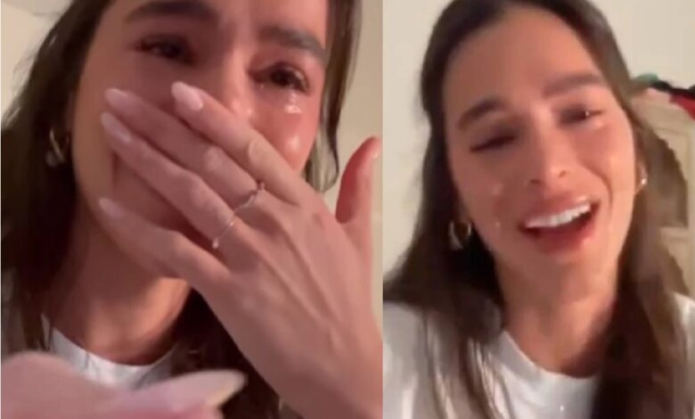 Bruna Marquezine chora com anúncio de gravidez e recebe carinho: ‘te amamos primogênita’