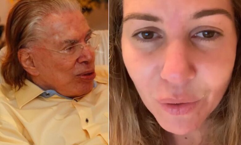 Filha de Silvio Santos fala sobre doença que acometeu o pai e vai às lágrimas em desabafo: ‘Não acredito’